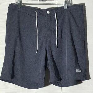 Trunks Surf & Swim Co. Heather Hybrid Swim Shorts Size 38